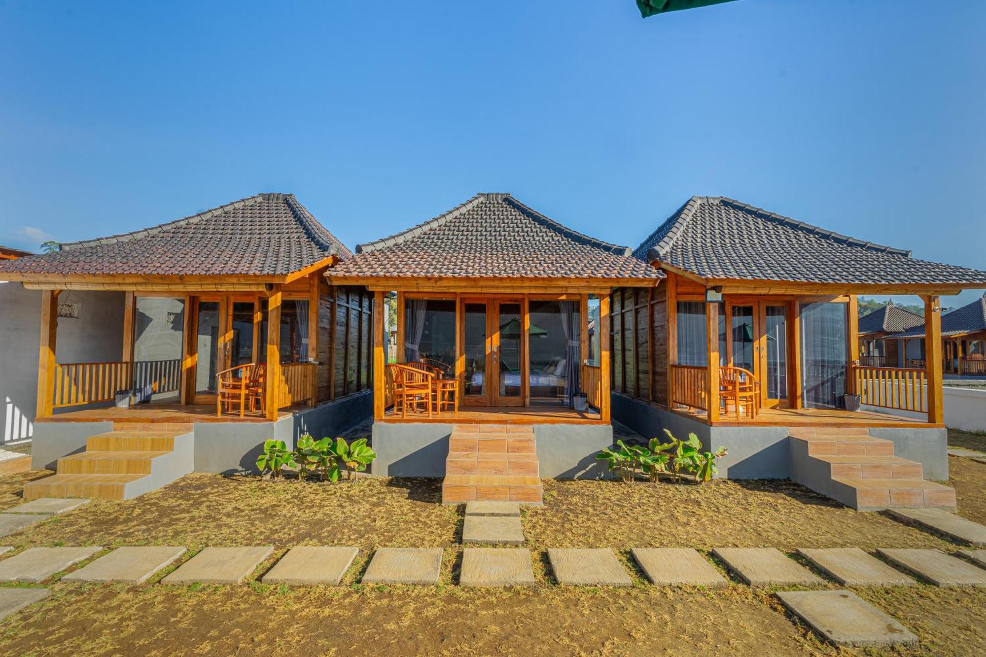 D Sila'S Tepi Danu Villas Kintamani & Natural Hot Spring Exterior foto