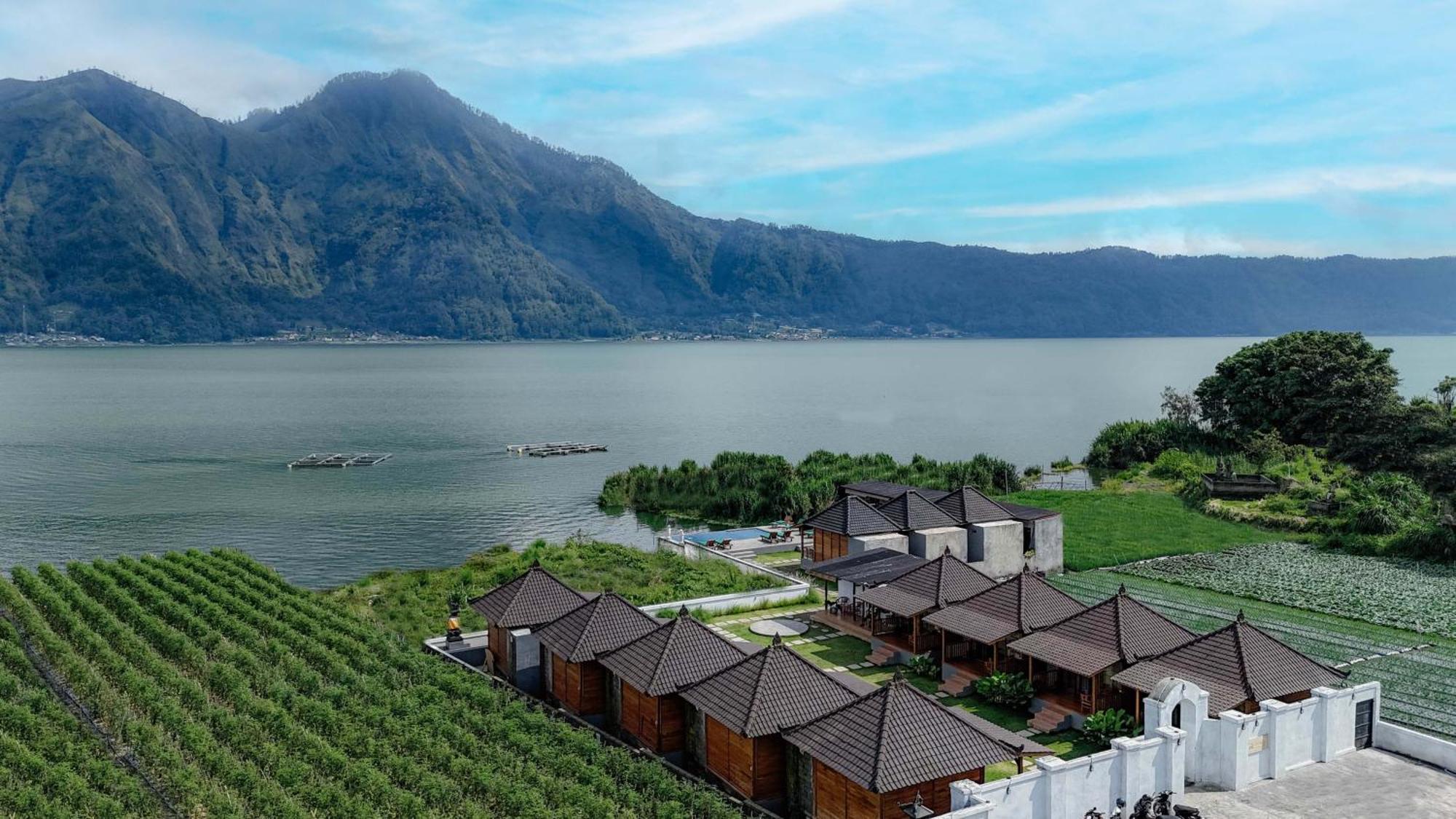 D Sila'S Tepi Danu Villas Kintamani & Natural Hot Spring Exterior foto