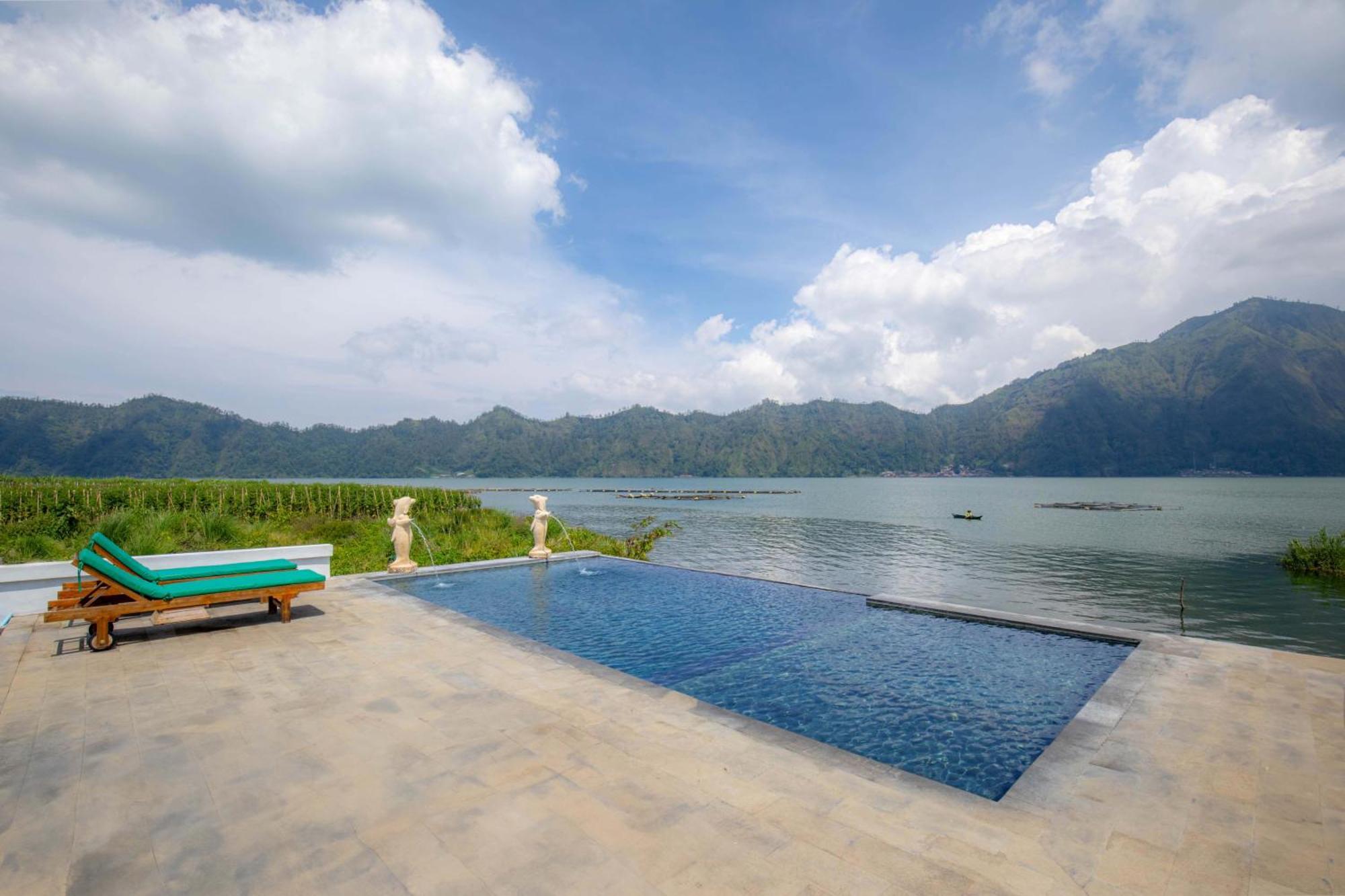 D Sila'S Tepi Danu Villas Kintamani & Natural Hot Spring Exterior foto