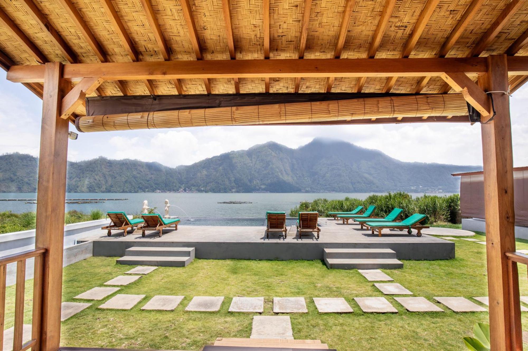 D Sila'S Tepi Danu Villas Kintamani & Natural Hot Spring Exterior foto