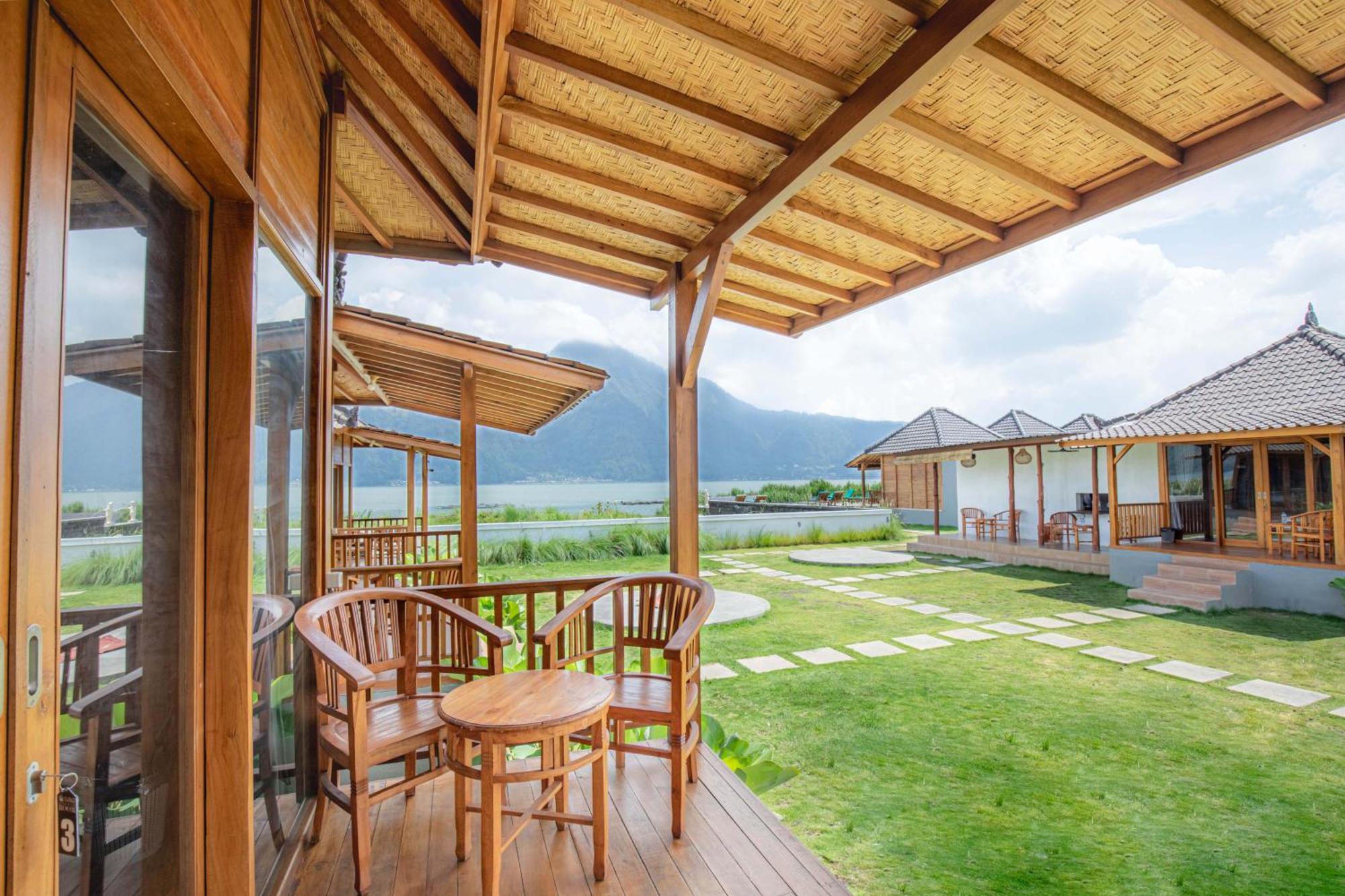 D Sila'S Tepi Danu Villas Kintamani & Natural Hot Spring Exterior foto