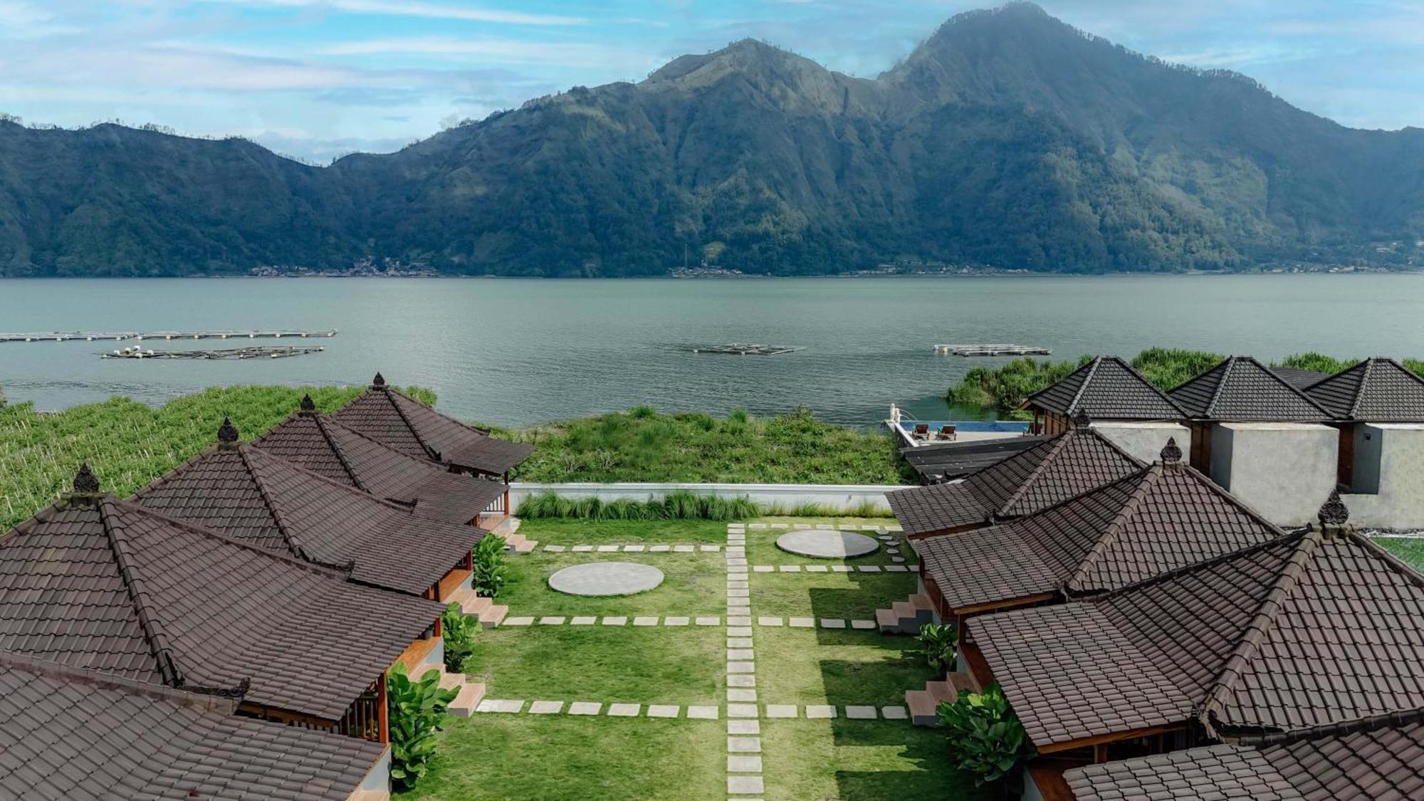 D Sila'S Tepi Danu Villas Kintamani & Natural Hot Spring Exterior foto