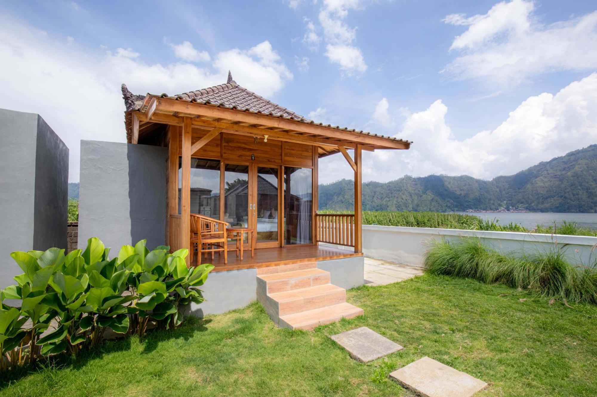 D Sila'S Tepi Danu Villas Kintamani & Natural Hot Spring Exterior foto