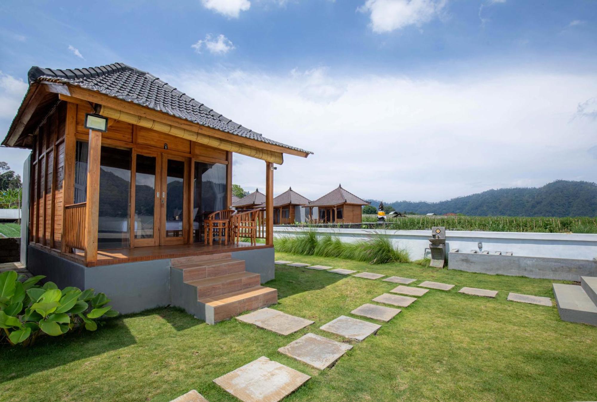 D Sila'S Tepi Danu Villas Kintamani & Natural Hot Spring Exterior foto