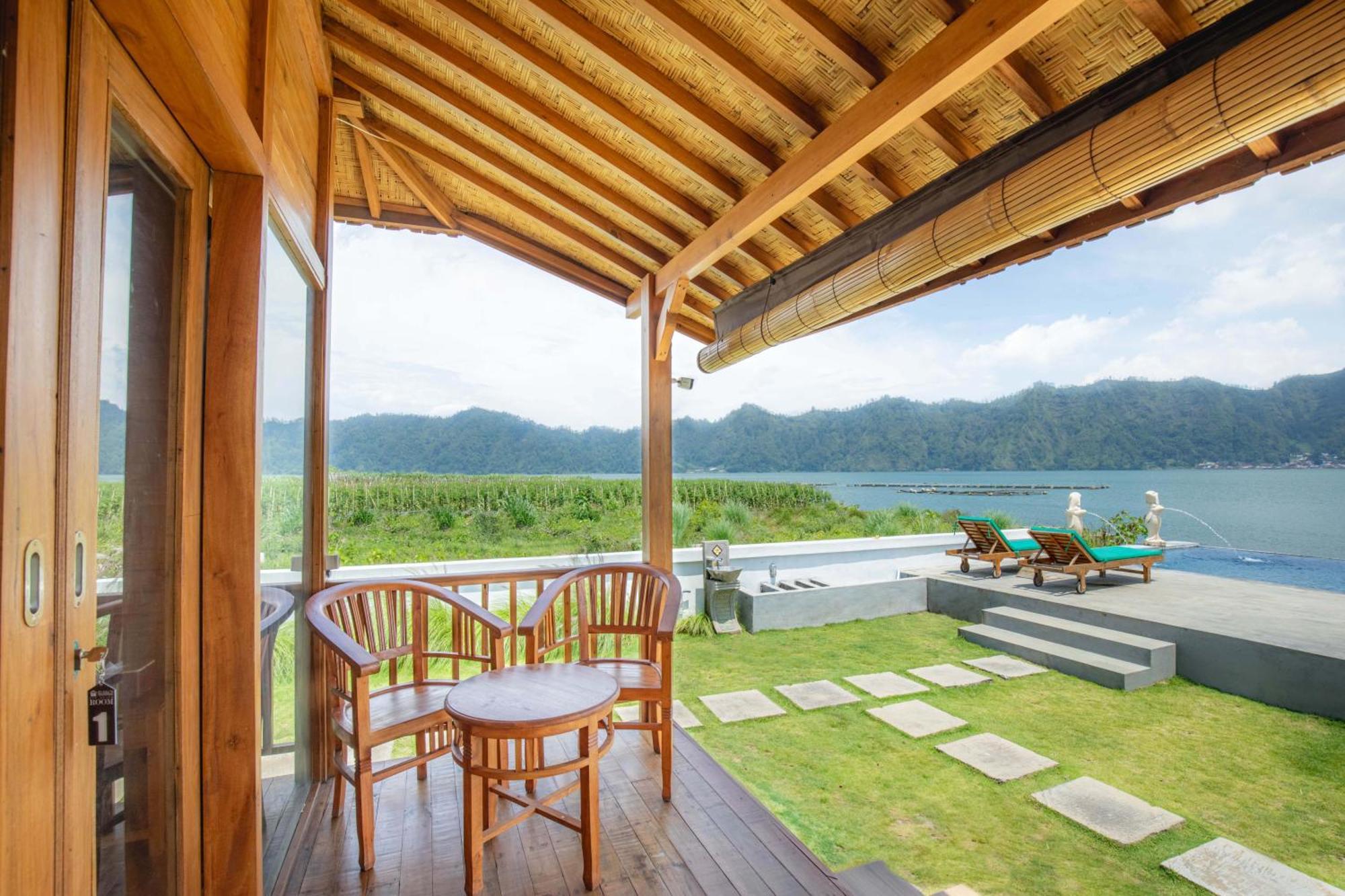 D Sila'S Tepi Danu Villas Kintamani & Natural Hot Spring Exterior foto